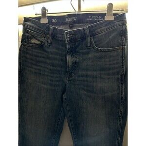 Women's J. Crew 9" Vintage Slim Straight Denim Jeans | Size 29